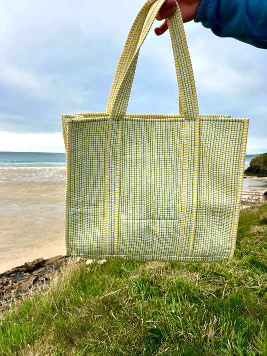 Yellow stripes